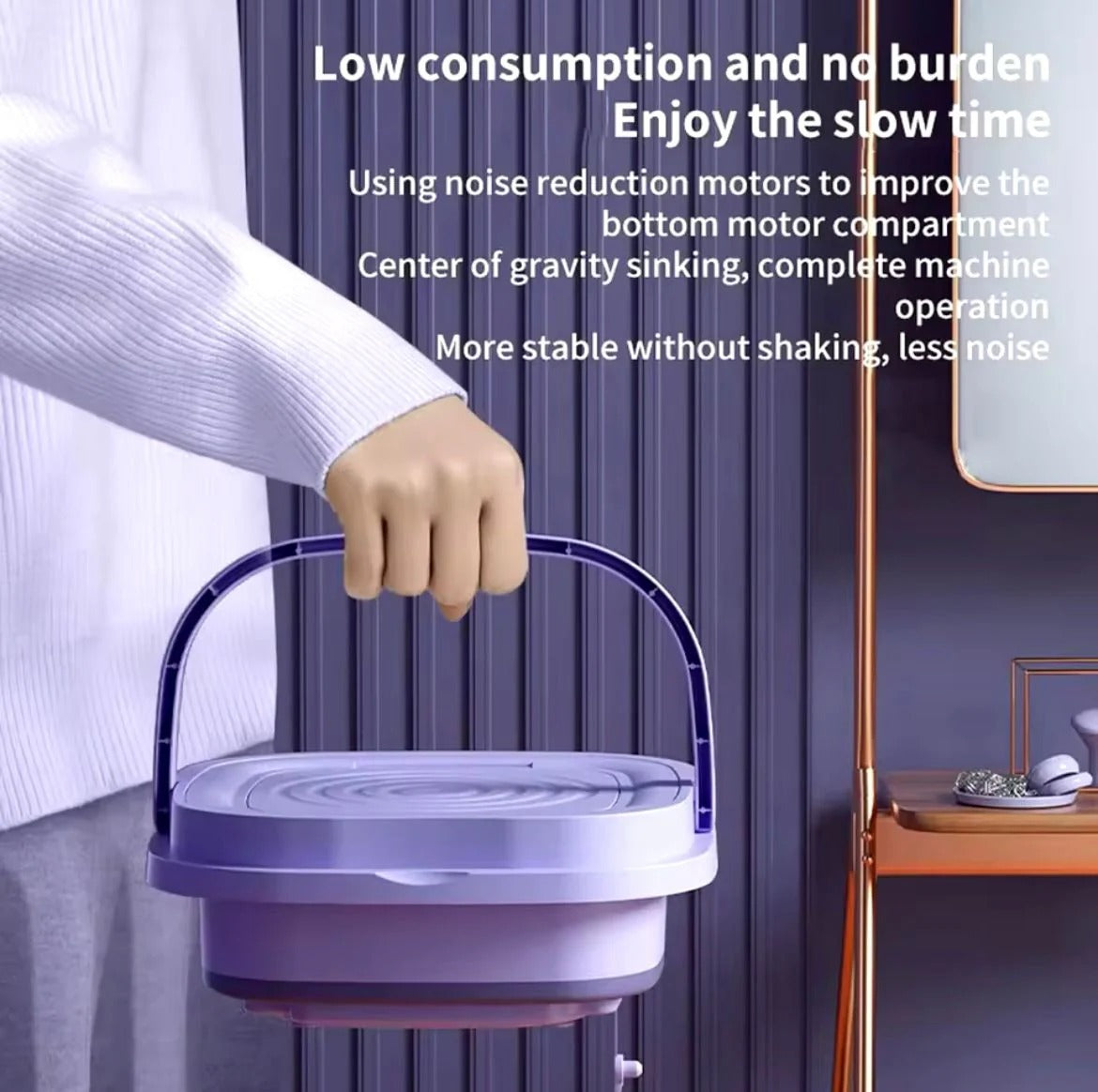 Portable Washing Machine – غسالة محمولة