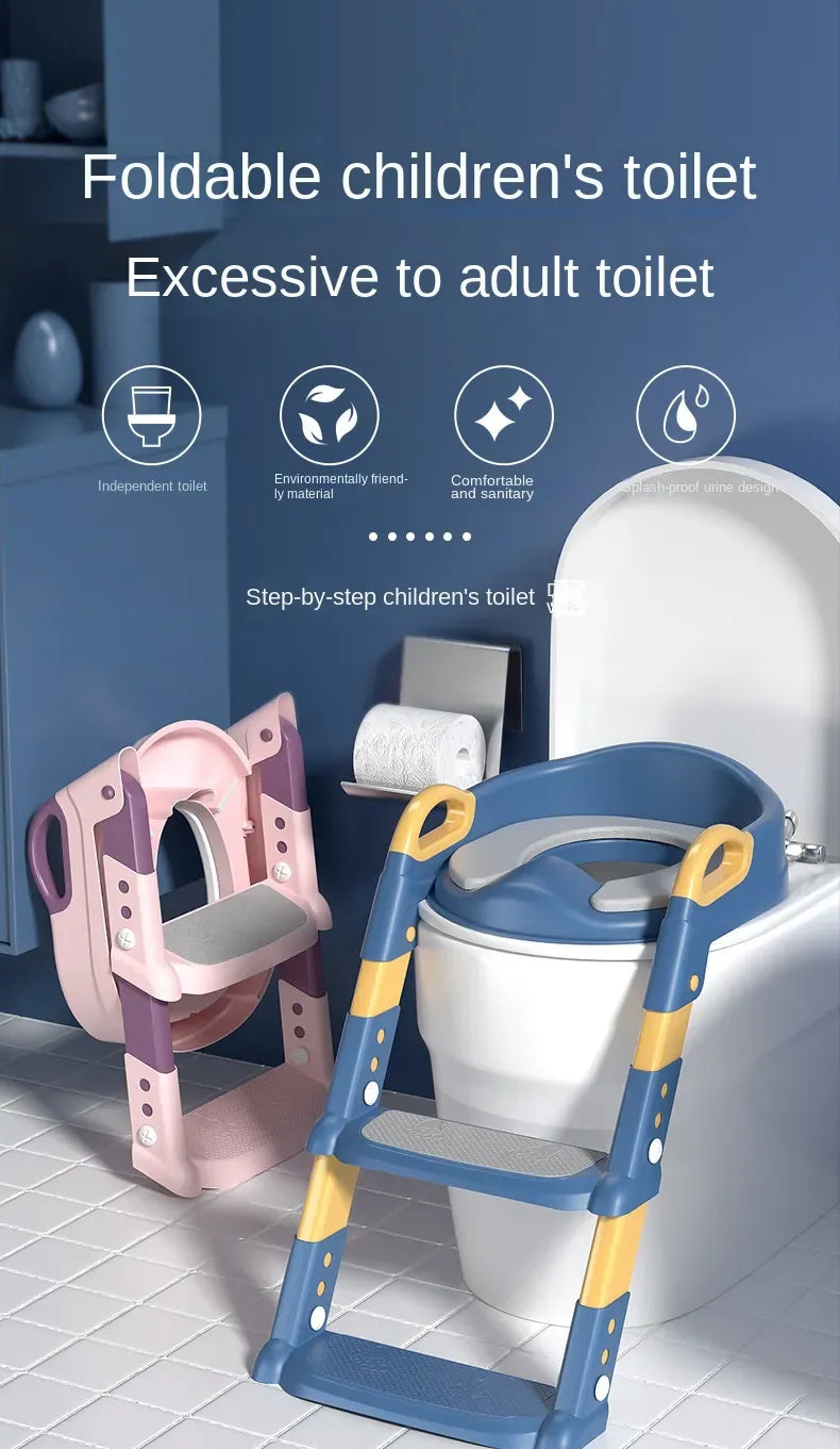 Kid's Ladder Toilet Trainer – مدرب المرحاض للأطفال مع سلم