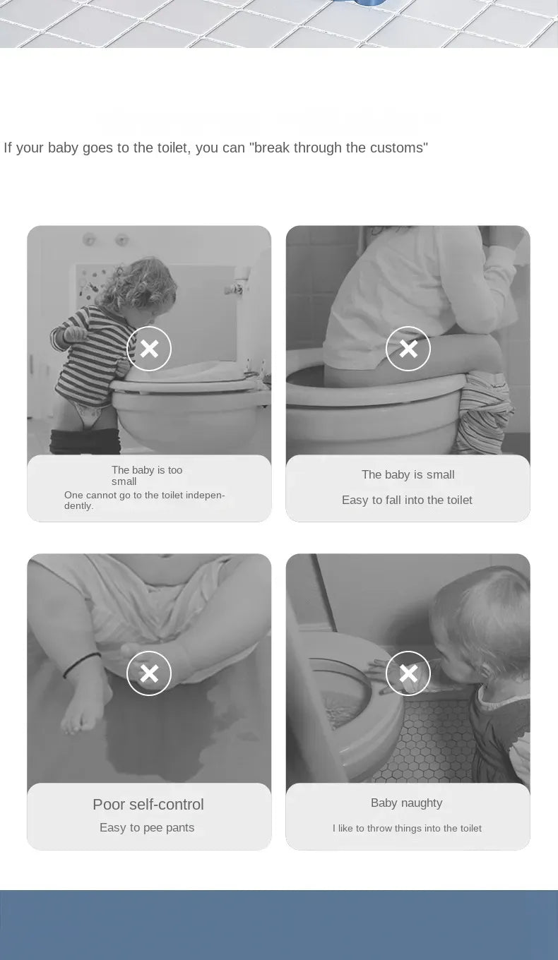 Kid's Ladder Toilet Trainer – مدرب المرحاض للأطفال مع سلم